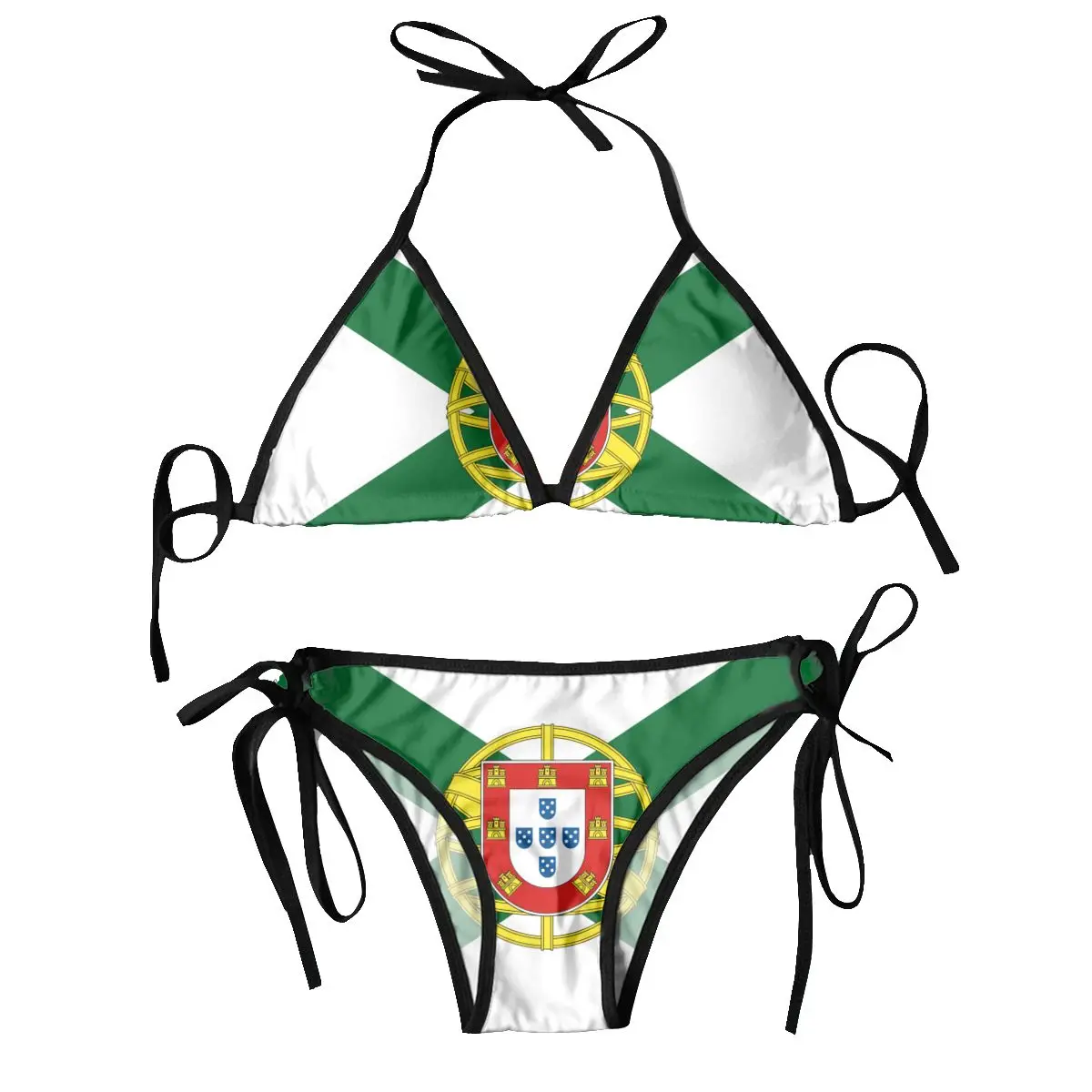 

Sexy Bikini 2023 Flag Of Portuguese Minister Swimsuit Women Swimwear Bikini Set Bathing Suit Beach Wear