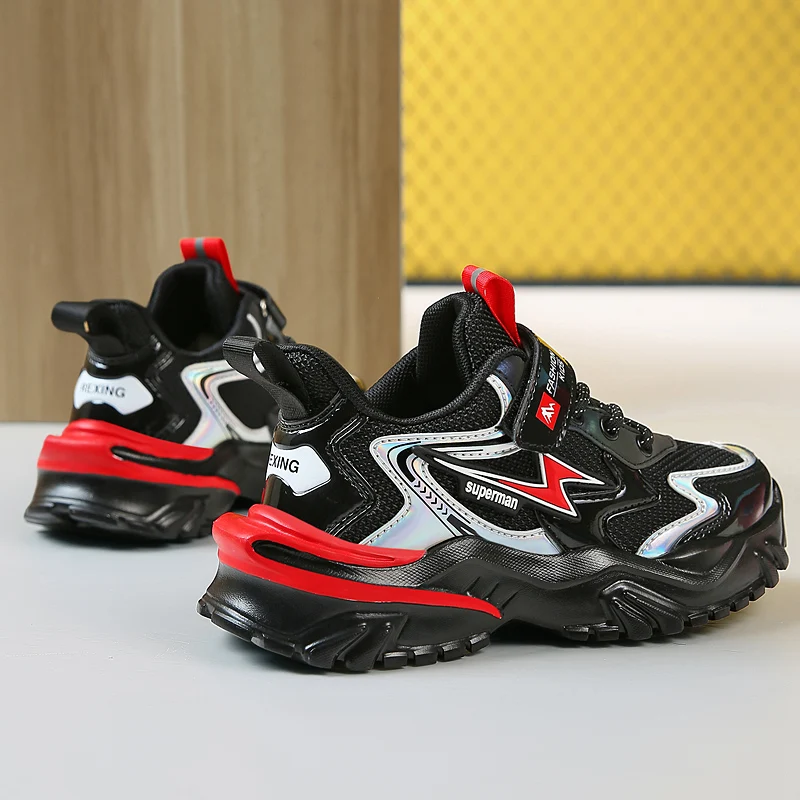 2023 Summer Children Shoes Running Sports Kids Sneakers Breathable Walking Flat Fashion Girls Casual Shoes Tenis Infantil Menino