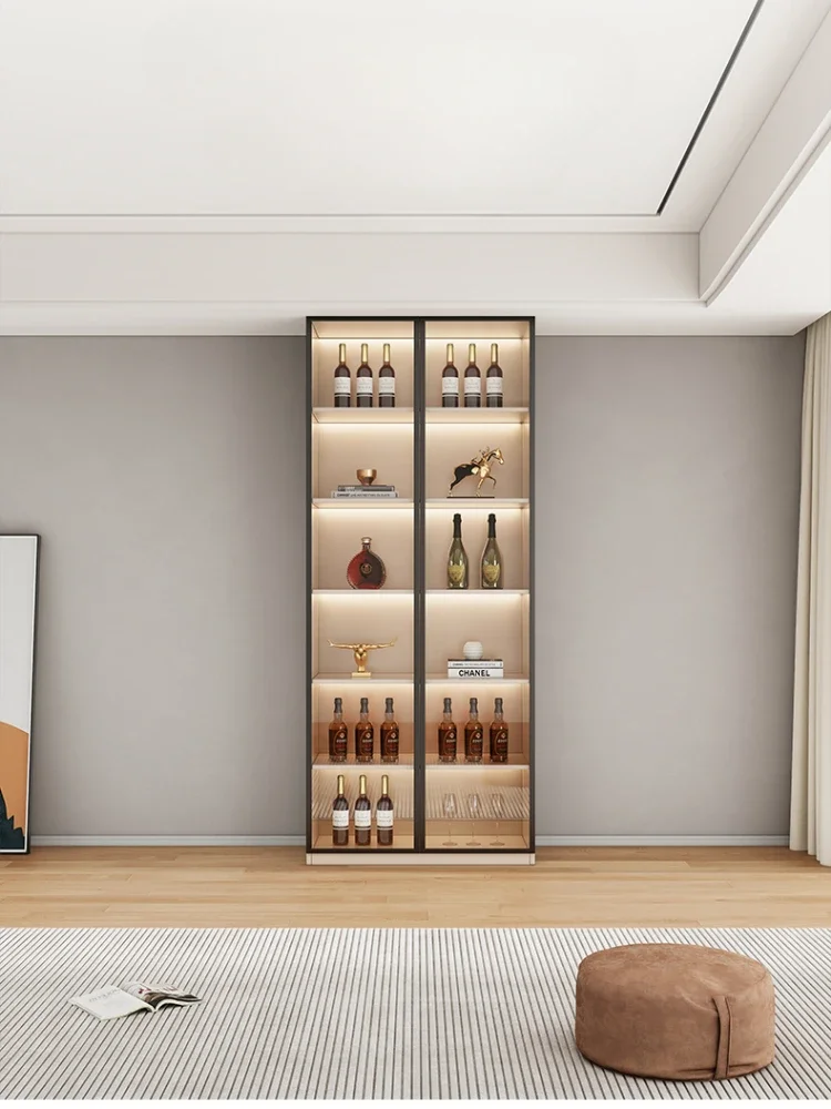Деревянный винный шкаф для гостиной бара книжный вина шкафчик геймеров мебель LVWC