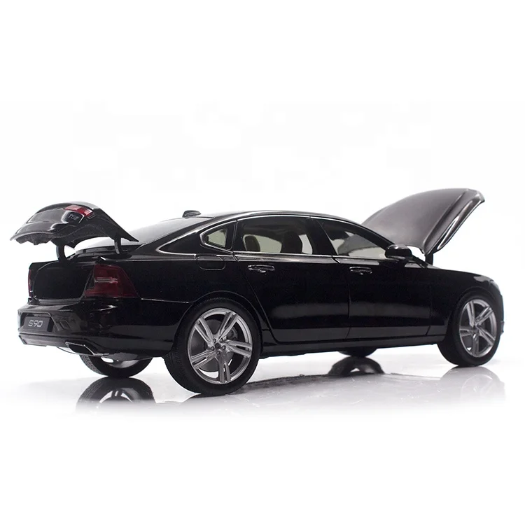 

Модель игрушечного автомобиля XC90 XC60, цвет черный/синий, Oem 9430782 1:18, литой под давлением, 2012