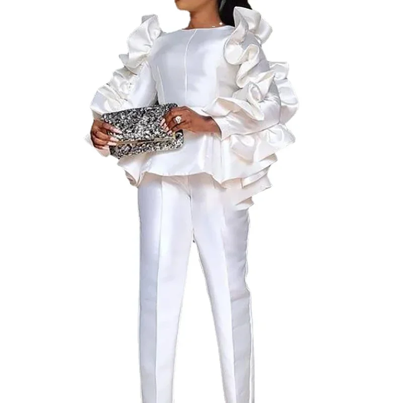 Африканские наряды больших размеров Женская африканская одежда комплект из 2