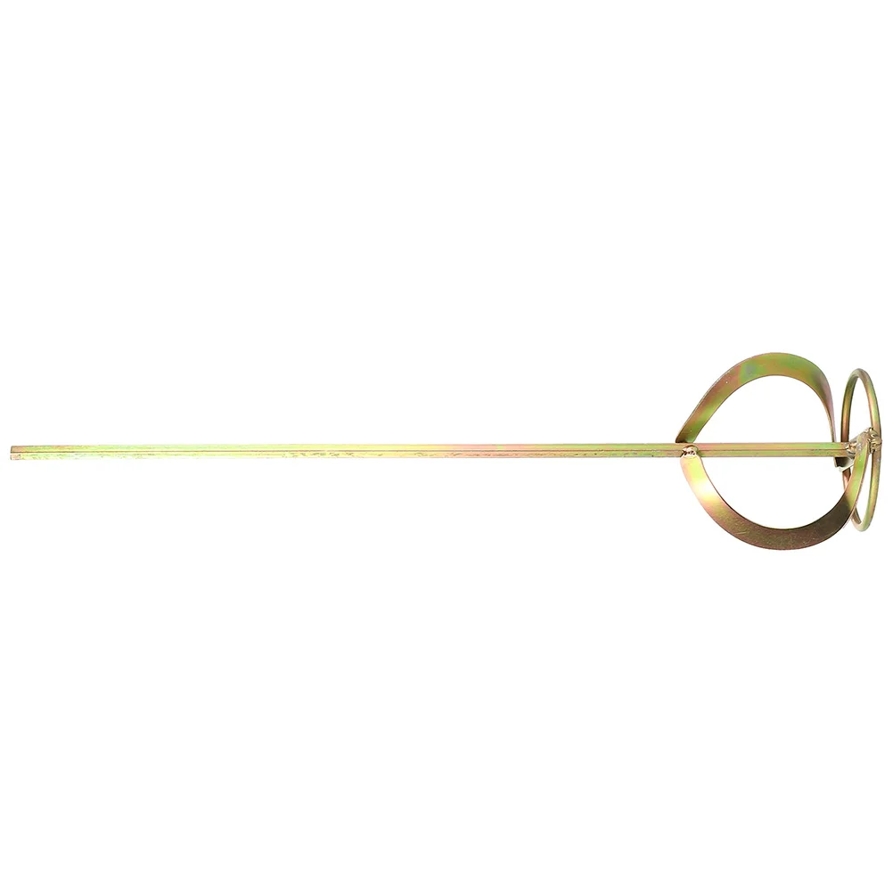 

Mixer Cement Mixing Paddle Electric Drill Attachment Rod Steel Silver Part Mud Resin Gas Heavy Duty Ribbon Compound