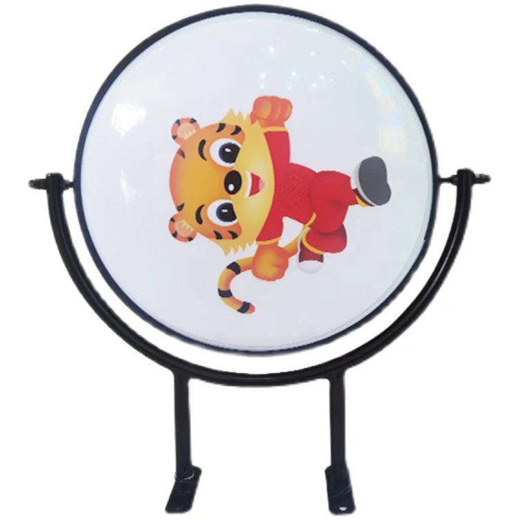 

Customized Blister Advertising Lightbox R Outside Bilateral LED Rotating Light Box For Beer Bar