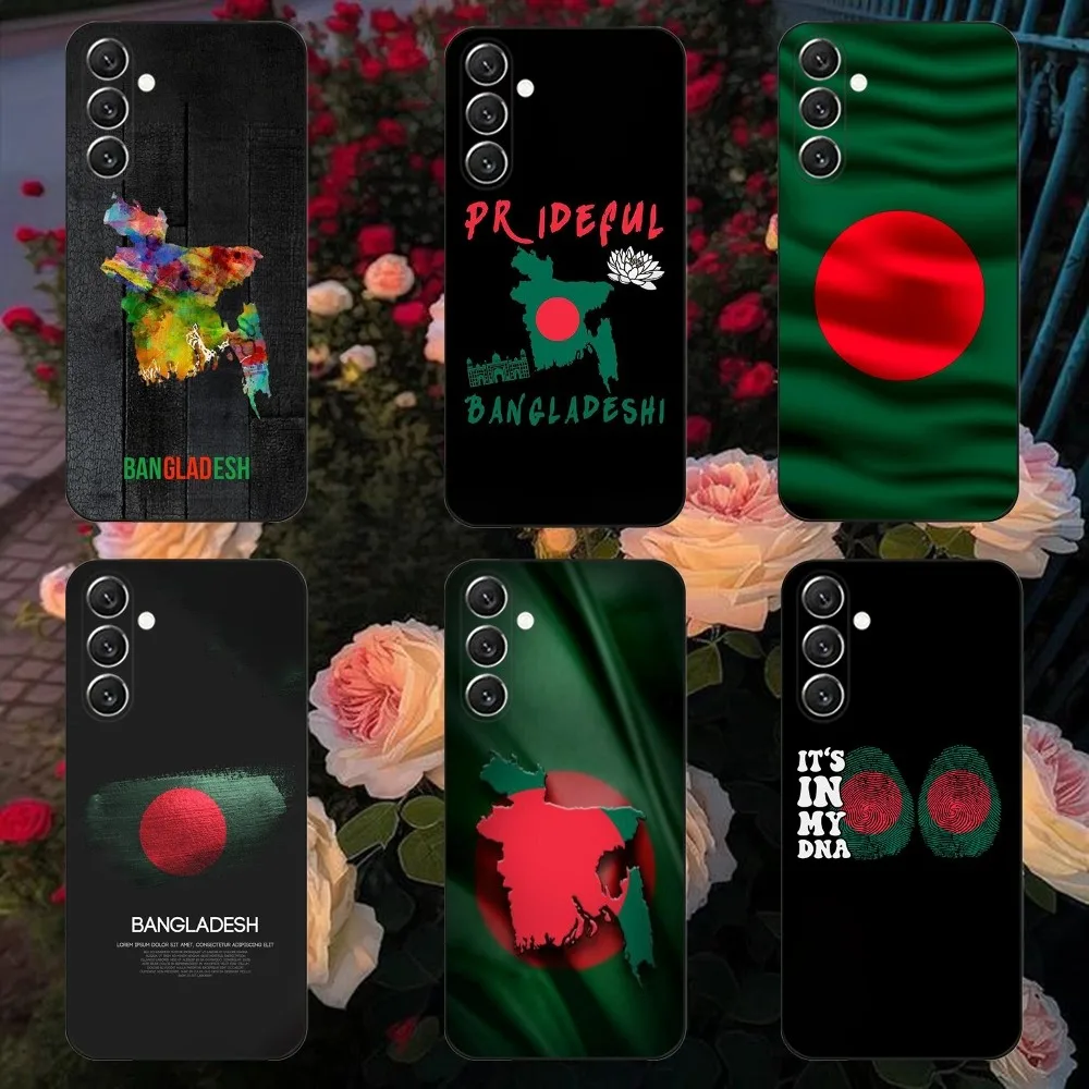 Чехол для телефона с флагом Бангладеш Samsung Galaxy A13 A21s A22 A31 A32 A52 A53 A71 A80 A91 мягкий