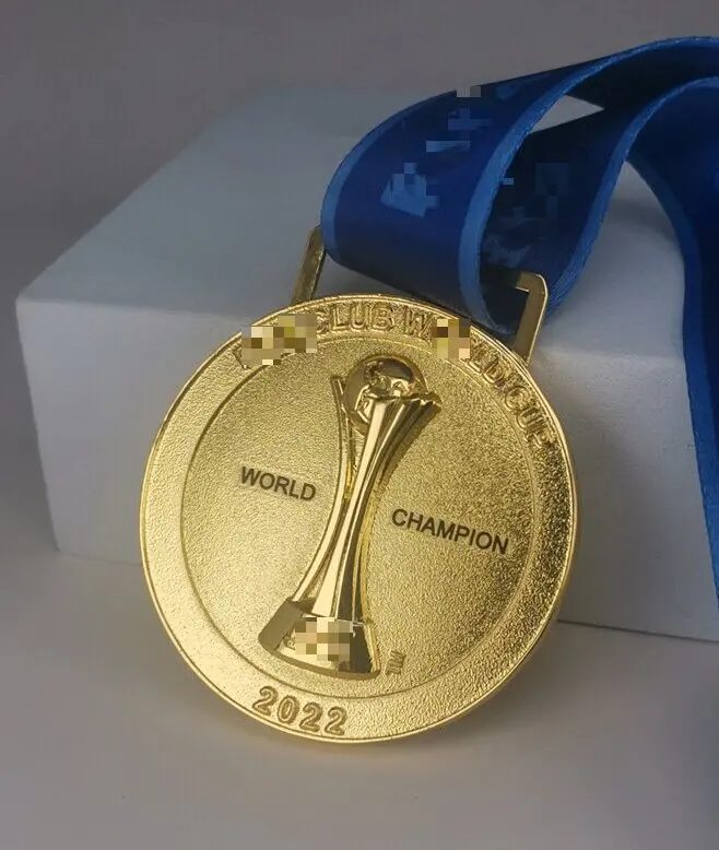 

new style 2022 world gold medal winner The club Champion Medals Metal Medal The Copa America Champions Fan Souvenirs