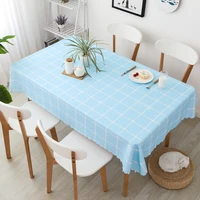 linen cotton tablecloth nordic ins home modern simple dining table cover rectangular coffee tea party decorations table cloth