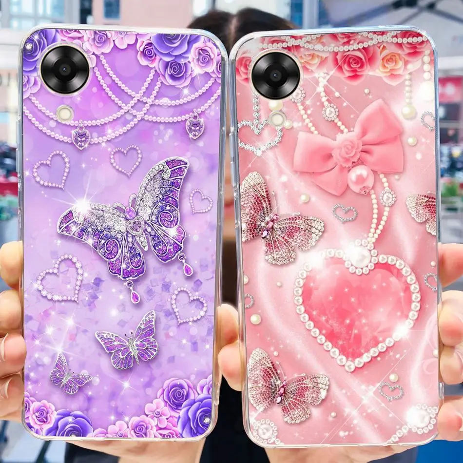 Мягкие силиконовые ТПУ чехлы для телефонов OPPO A17K чехол Oppo A17 A 17 17K 4G CPH2471 CPH2477 с