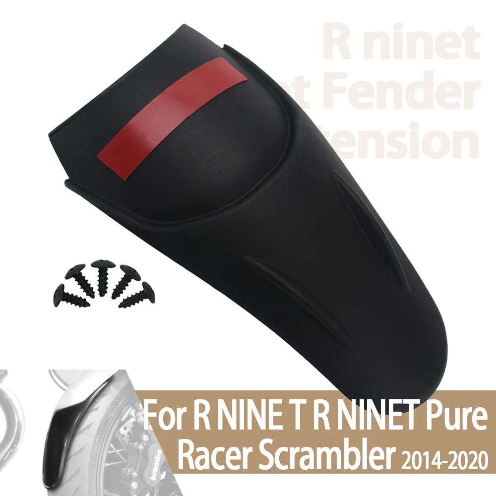 

Motorcycle Accessories Front Mudguard Motocycle Fender For BMW Rninet Accessories R NINET R9T Extension Engine Defense Mud Guard