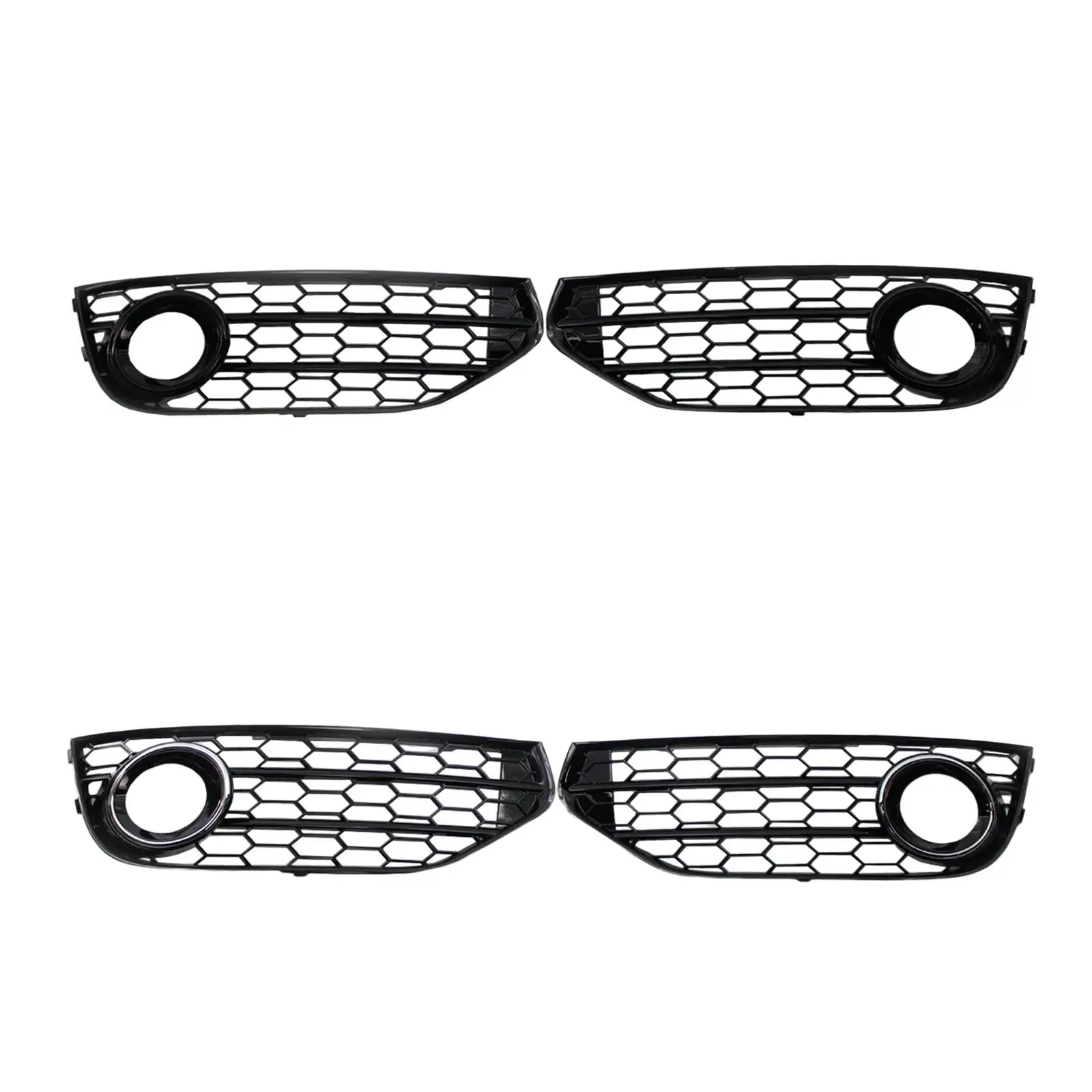 2x противотуманные фары крышка гриля сотовая сетка полипропилен 8K 0807681 J01C 0807682 для