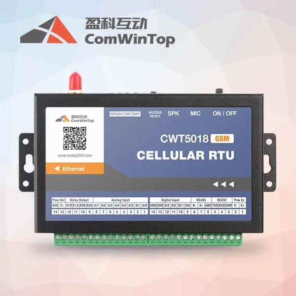 

Промышленный M2M Iot беспроводной Gsm 3g Ethernet Wifi Modbus Rs485 Импульсный счетчик, аналоговый вход 4-20 мА 0-5 В, регистратор данных