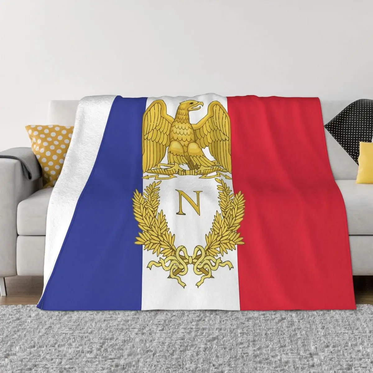 

Теплое фланелевое одеяло в виде французского символа, весна-осень