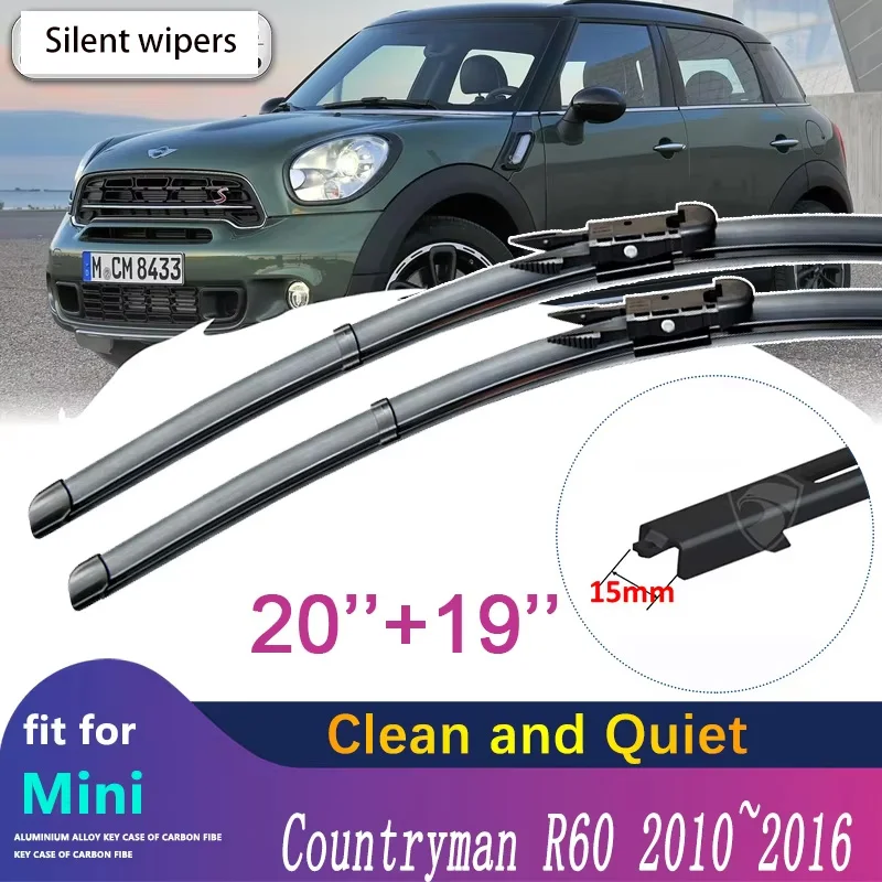 

Для Mini Countryman R60 2010 ~ 2016 дворники лобового стекла автомобильные аксессуары щетки стеклоочистителя 2011 2012 2013 2014 2015