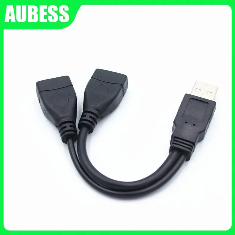 

Usb1 Tow 2 Usb 2.0 Cable 5gbps High-speed Operation Transmission Line Superhighspeed Data Cable Power Adapter Converter Splitter