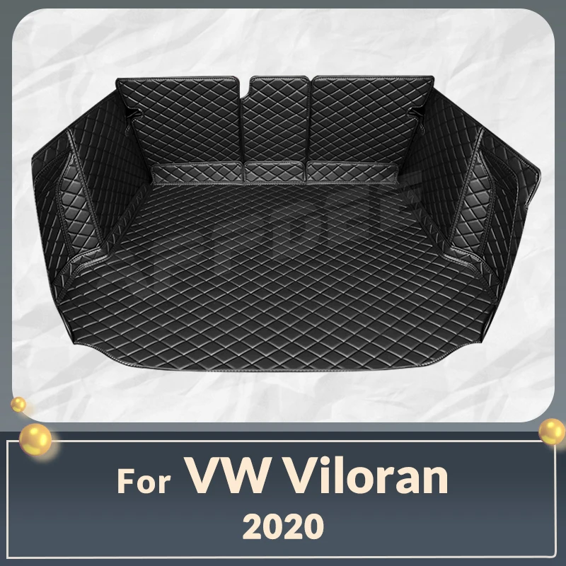 

Автомобильный коврик для багажника с полным покрытием для VOLKSWAGEN VW Viloran 2020, Накладка для багажника автомобиля, подкладка для груза, защитные аксессуары для интерьера