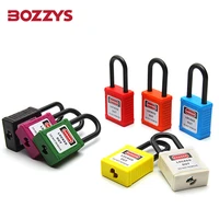 oem manufacturer insulated loto safety padlock keyed alike with steel shackle for industrial lockout tagout