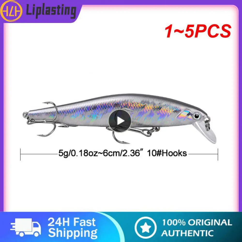 

1~5PCS Long Shot 135mm/15.4g Minnow Fishing Lures Flying Fish Classic Wobblers Plastic Hard Crankbait Carp Pike Fishing Tackle