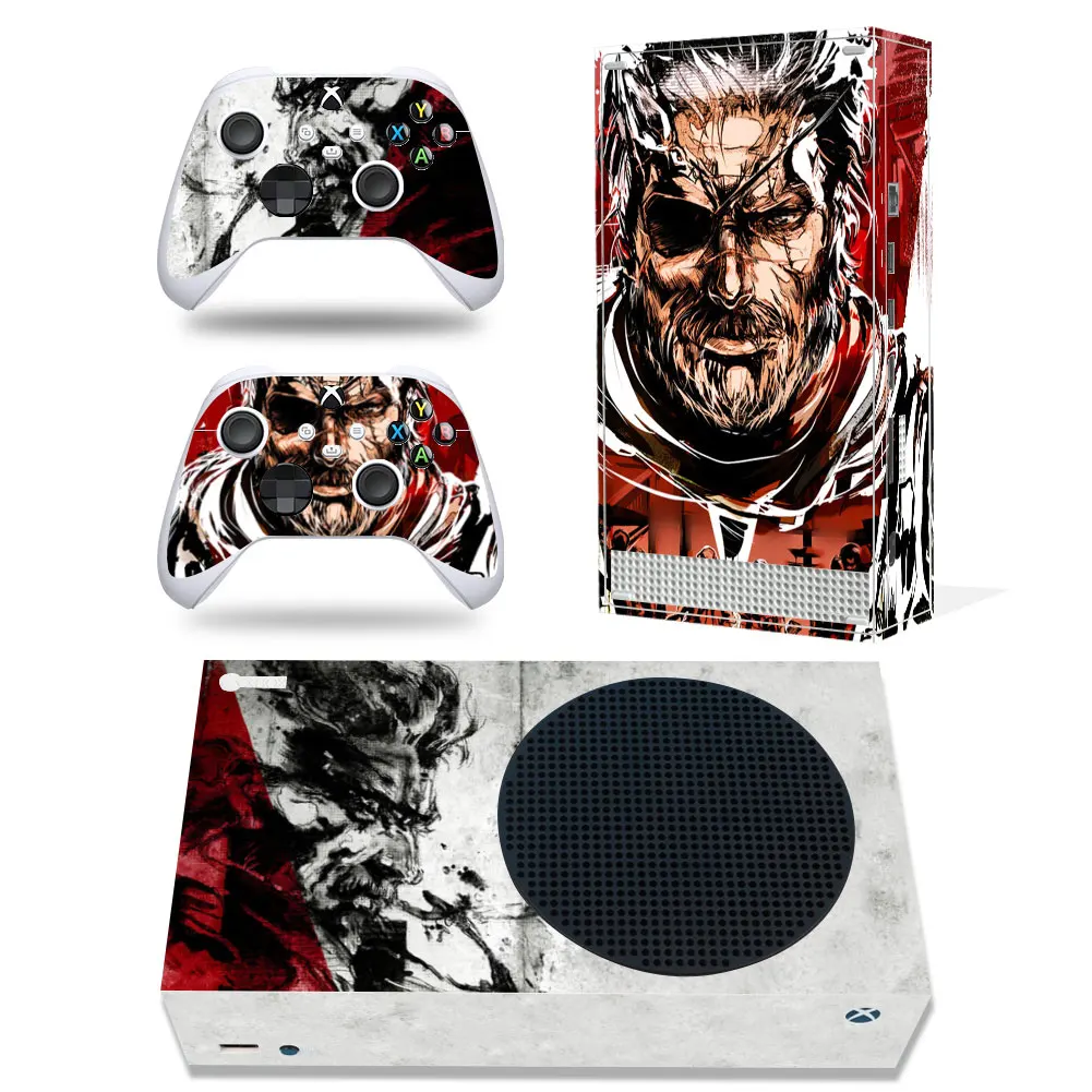 

2240 наклейка для игровой приставки Xbox серии S, наклейка для консоли Xboxseriess Vinyl XSS и 2 контроллера