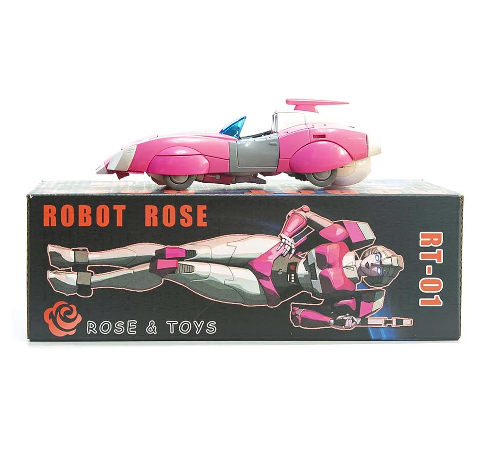 Новые игрушки-трансформеры Φ RT01 робот роза Arcee KO розовые игрушки экшн-фигурка