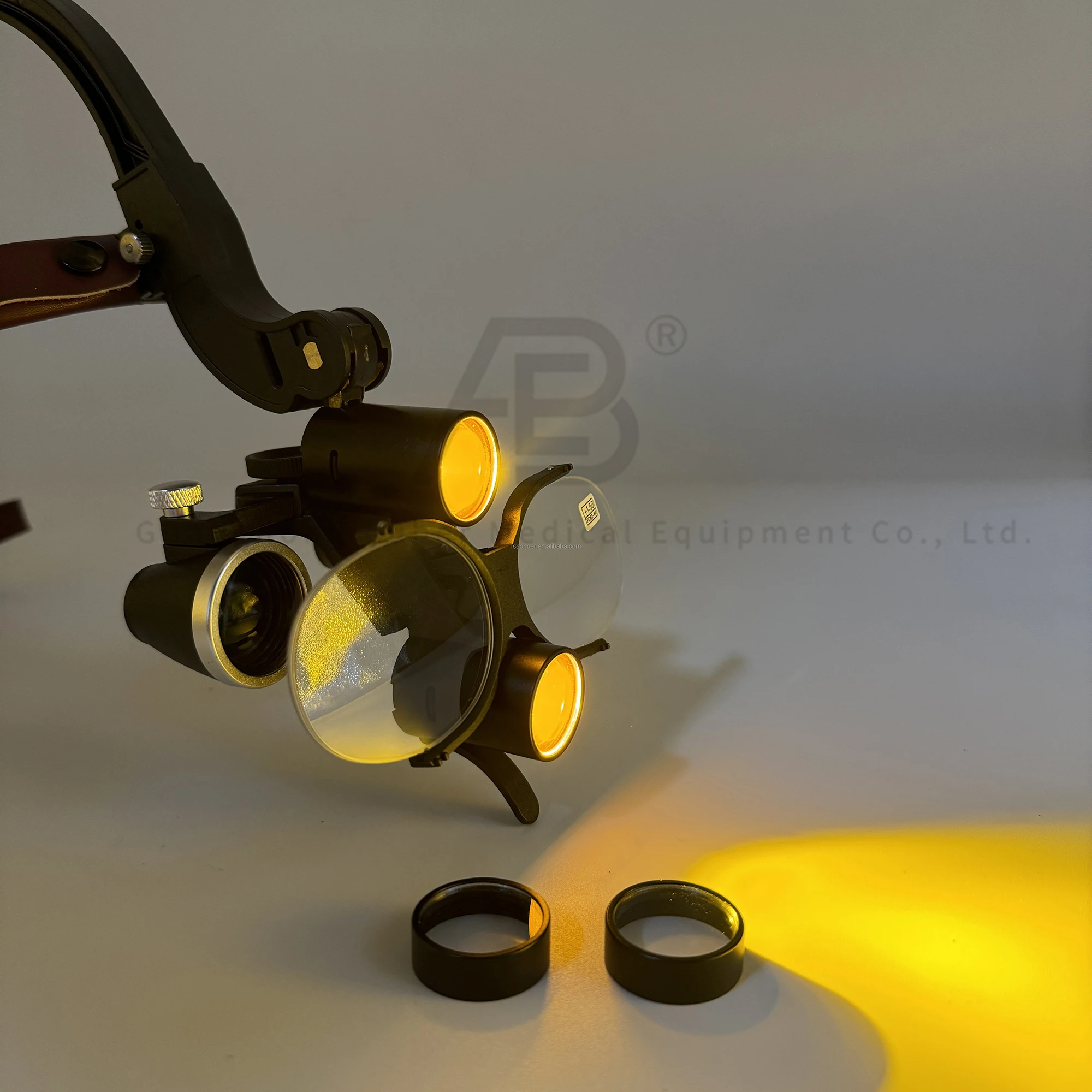 Бинокулярная лупа для стоматологических лекарств 2 5X/3 5X налобная 5 Вт