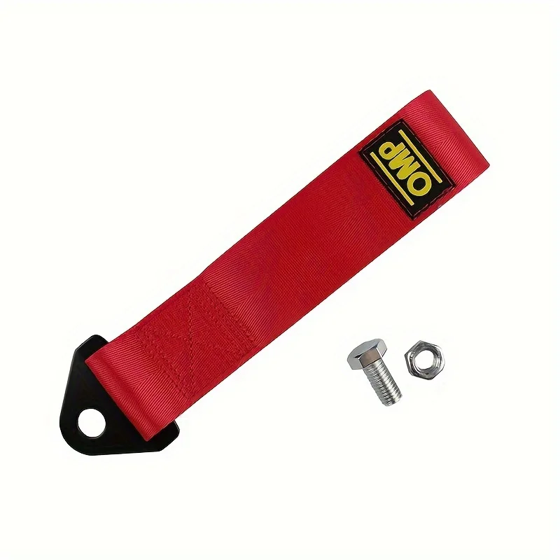 

Универсальный Нейлоновый Буксировочный Ремень Для Автомобиля, Высокопрочный Передний Буксировочный Трос, Совместимый С Бампером