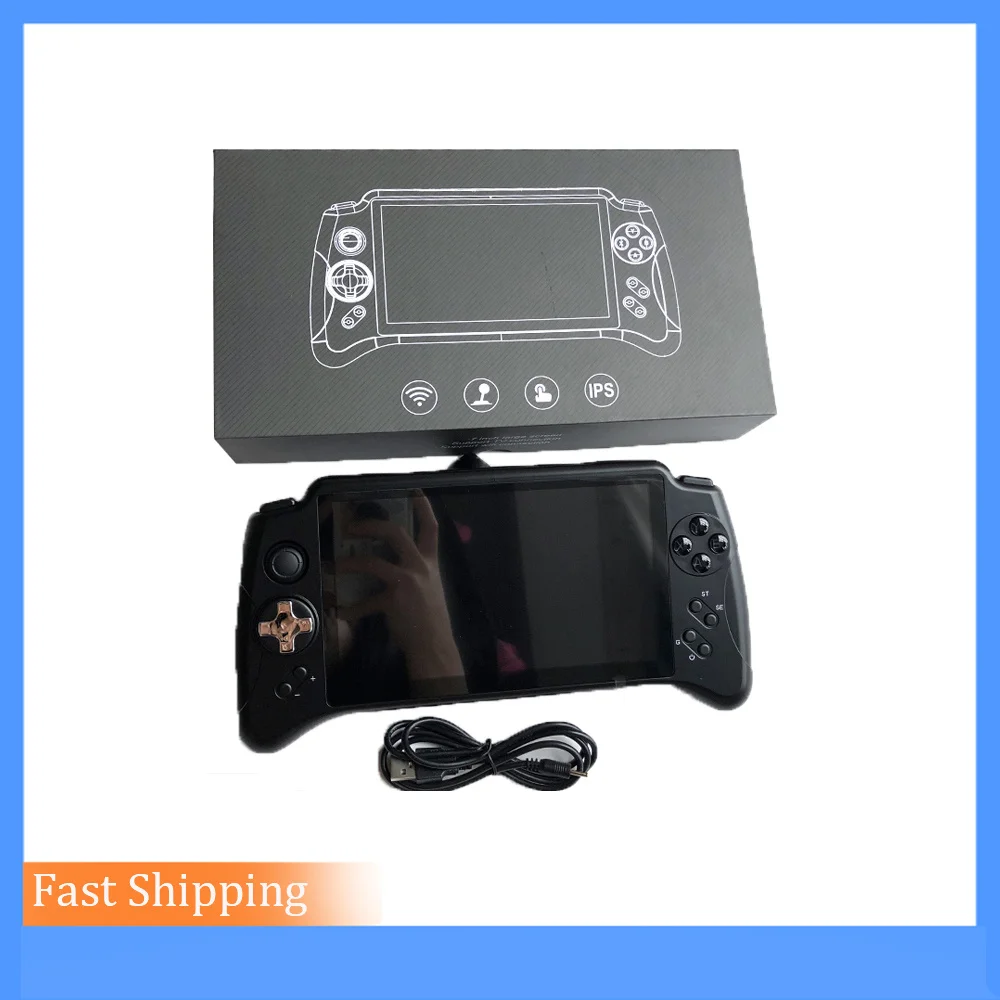 

X17 Android 7.0 Handheld Game Console 7-inch IPS Touch Screen MTK 8163 Quad Core 2G RAM 32G ROM Retro Game Players Free shipping