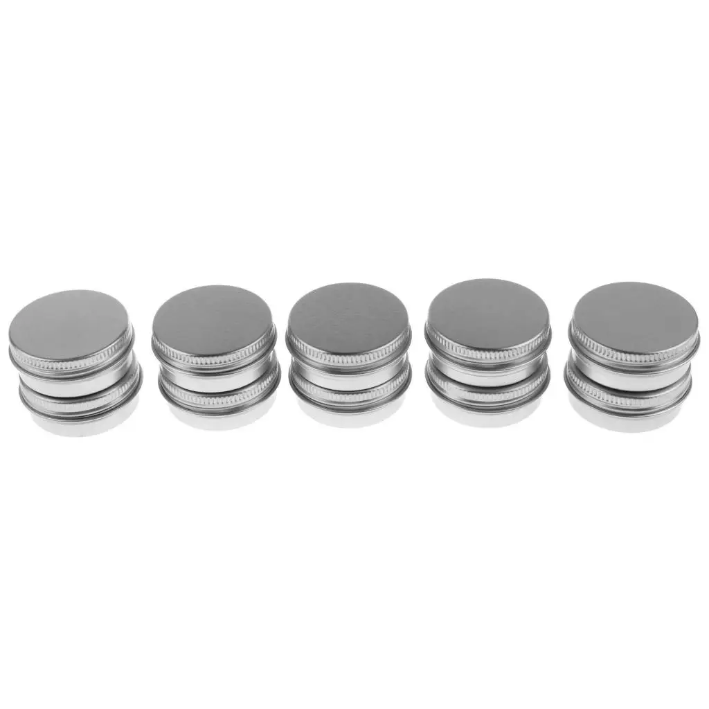 

g Cosmetic Empty Pot Can Container Lip Balm Case with Screw Lid