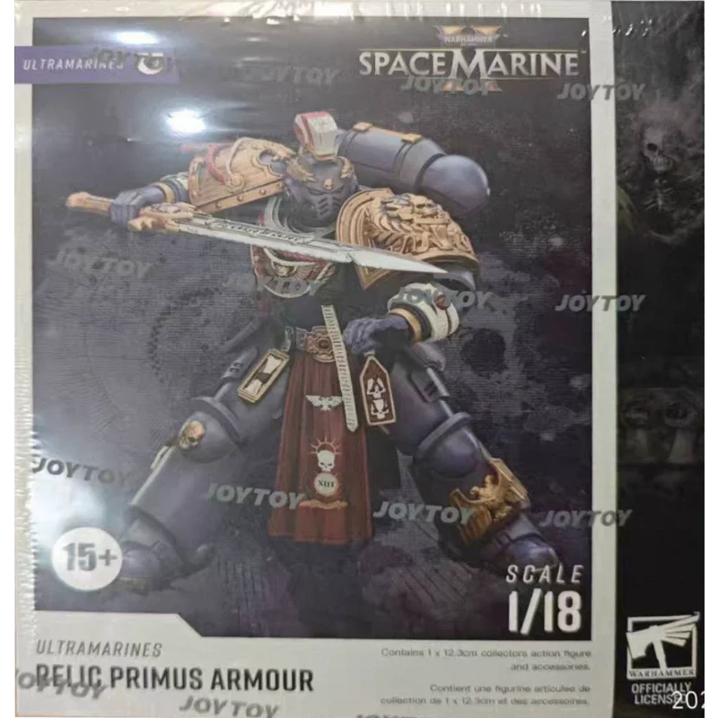 JOYTOY Warhammer 40K Space Marine 2: Совместная серия Ultramarines Relic Primus Armour, полностью подвижная фигурка JT02816, масштаб 118 (art.: 3920db7b37648) - 3920db7b37648
