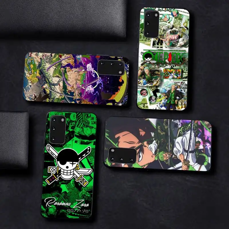 

O-One Piece R-Roronoa Zoro Phone Case for Samsung S10 21 20 9 8 plus lite S20 UlTRA 7edge