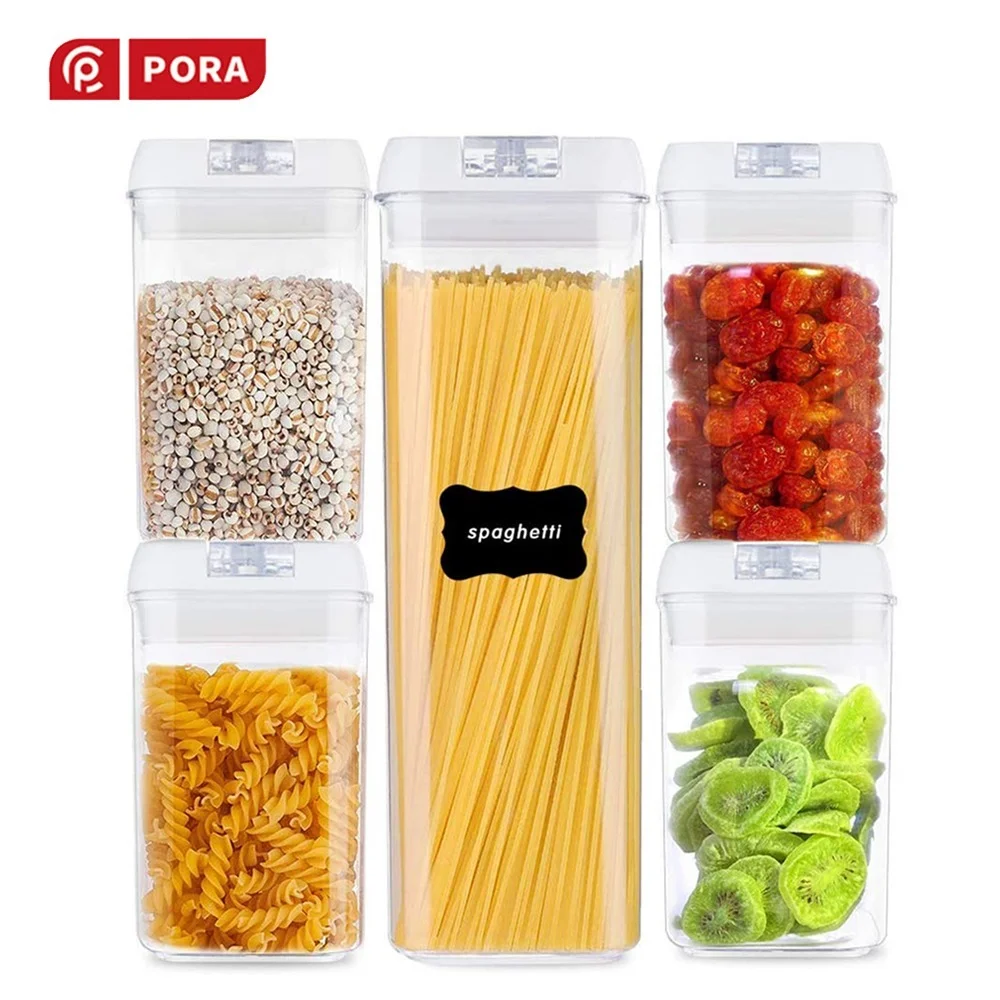 Герметичные контейнеры для хранения круп пластиковые прозрачные герметичные