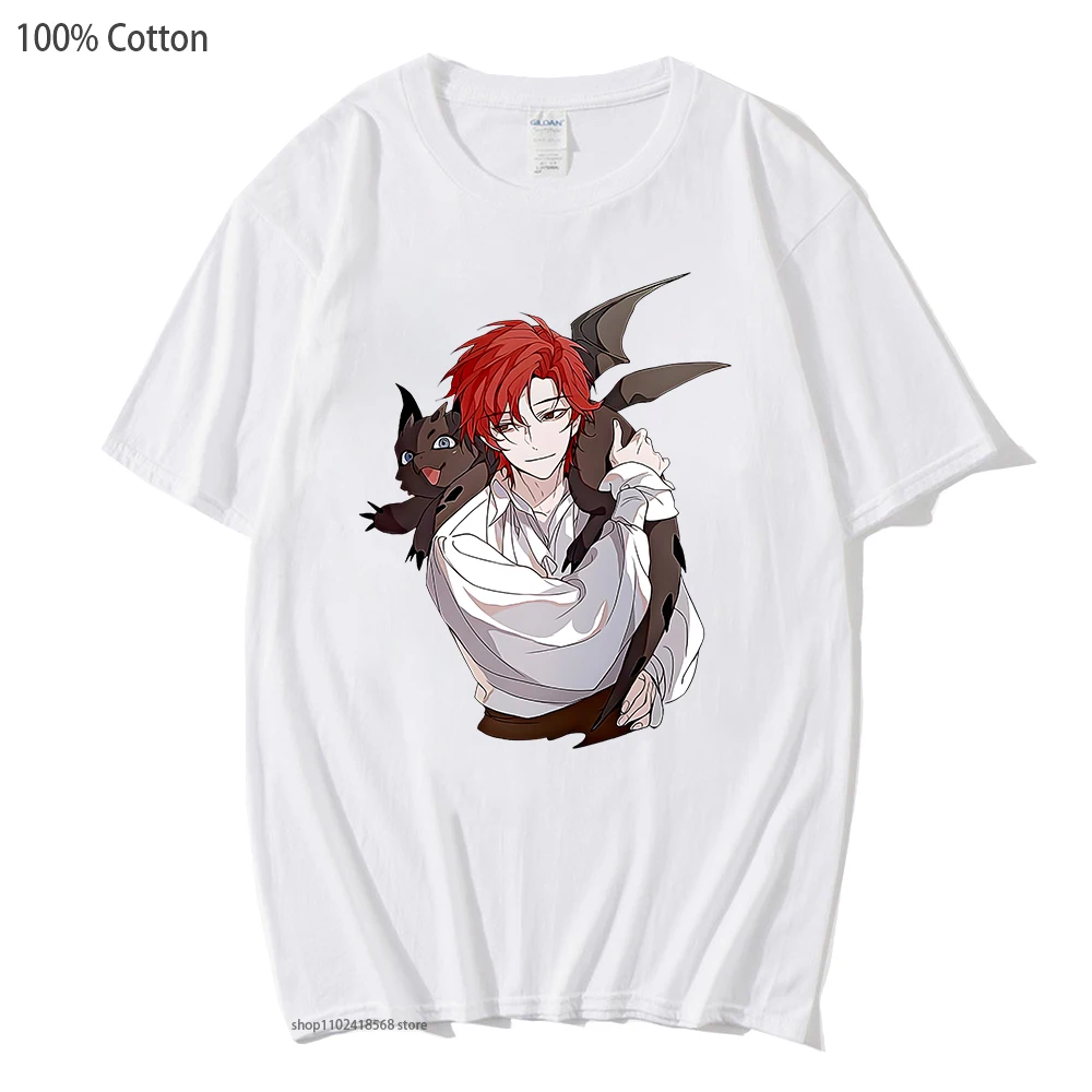 

Trash of The Counts Family Tshirt Manga Print Shirts 100% Cotton Cartoon Graphic Women Clothes Short Sleeve Streetwear Men Tees