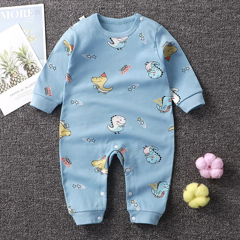 

New spring children boy baby jumpsuit autumn girls 0-2 years rompers crawling clothes kids trousers newborn combinaison pyjama