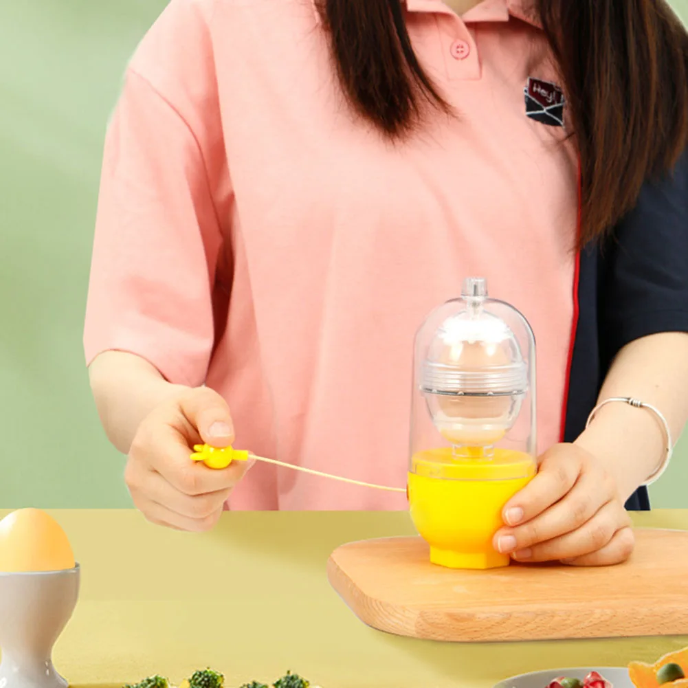 Manual Egg Shaker Golden Egg Puller Creative Egg White Yolk 