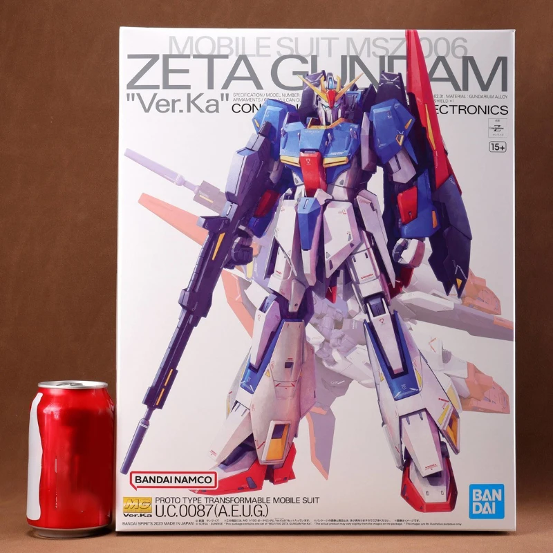 Bandai MG 1/100 мобильный костюм женская модель Gundam Ver.Ka Сборная коллекционная игрушка