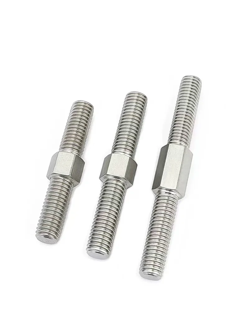 

5 шт., внешние шестигранные зубы из нержавеющей стали 304, левый и правый двухсторонний винт без головки