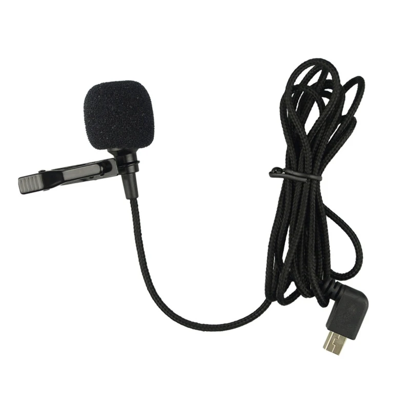 Петличный микрофон DX62 всенаправленный конденсаторный с клипсой для SJ9 SJ8
