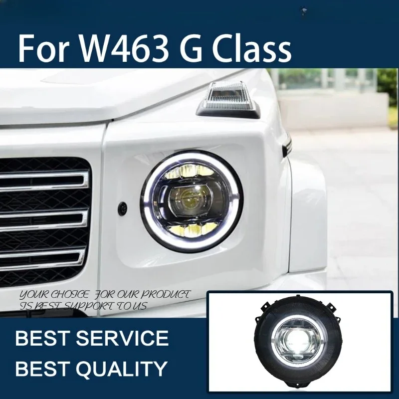 Автомобильные фары для W463 G Class 2007-2017 2018-2021 светодиодные автомобильные в сборе G350
