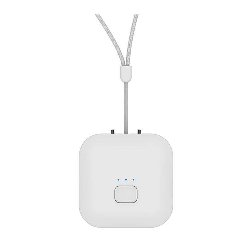 Personal Air Purifier Necklace Around The Neck, Rechargeable Negative Ions, Portable Wearable Air Purifier