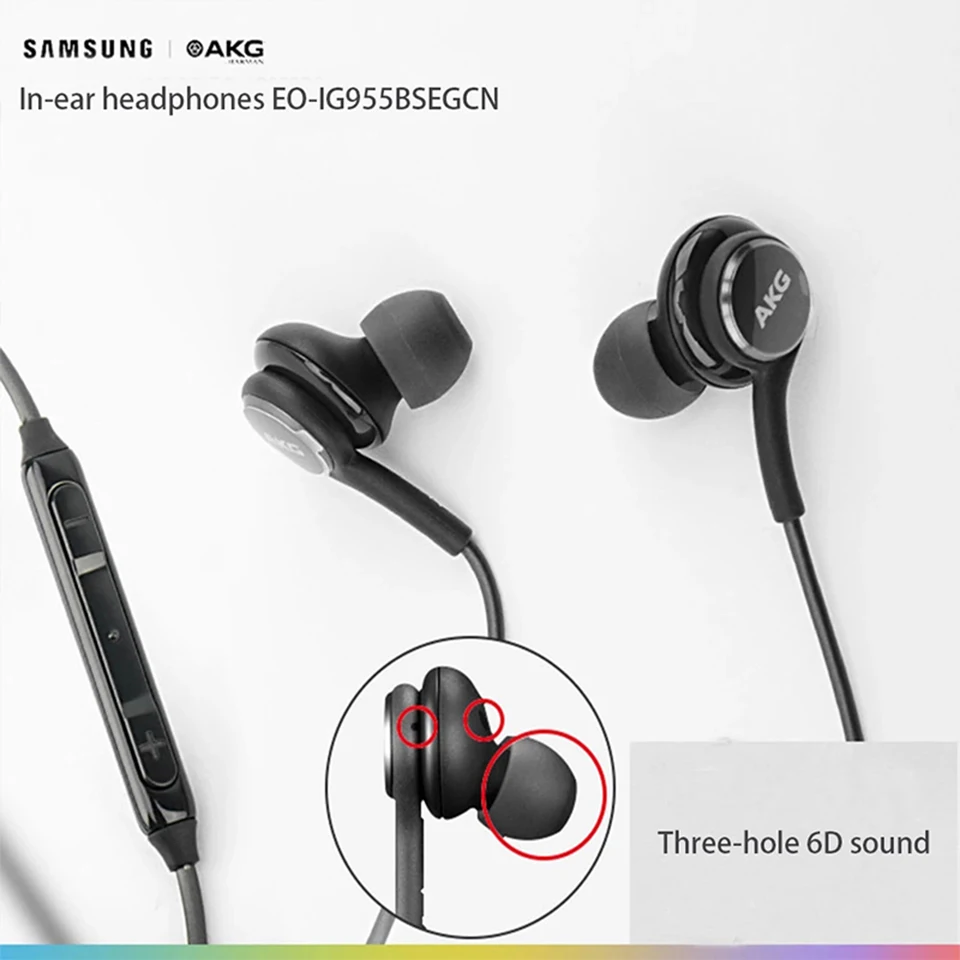 Оригинальные Игровые наушники Samsung AKG наушники-вкладыши с микрофоном типа C