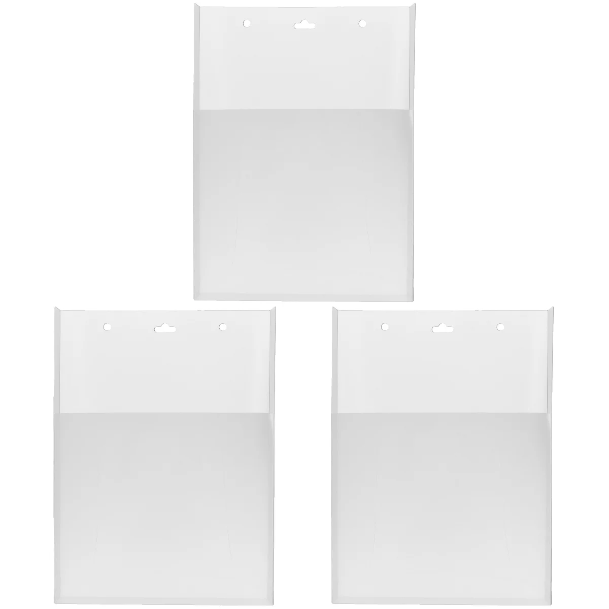 

6 Pcs File Wall Organizer Mail Holder The Office Poster Paper Magazine Rack Mounted Box Hanging