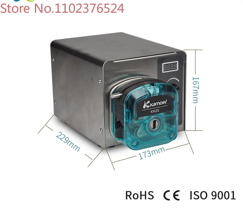 

Kamoer BIP 6L High Flow Smart Automatic Circulation 220V KK15 KK25 head peristaltic dosing pump