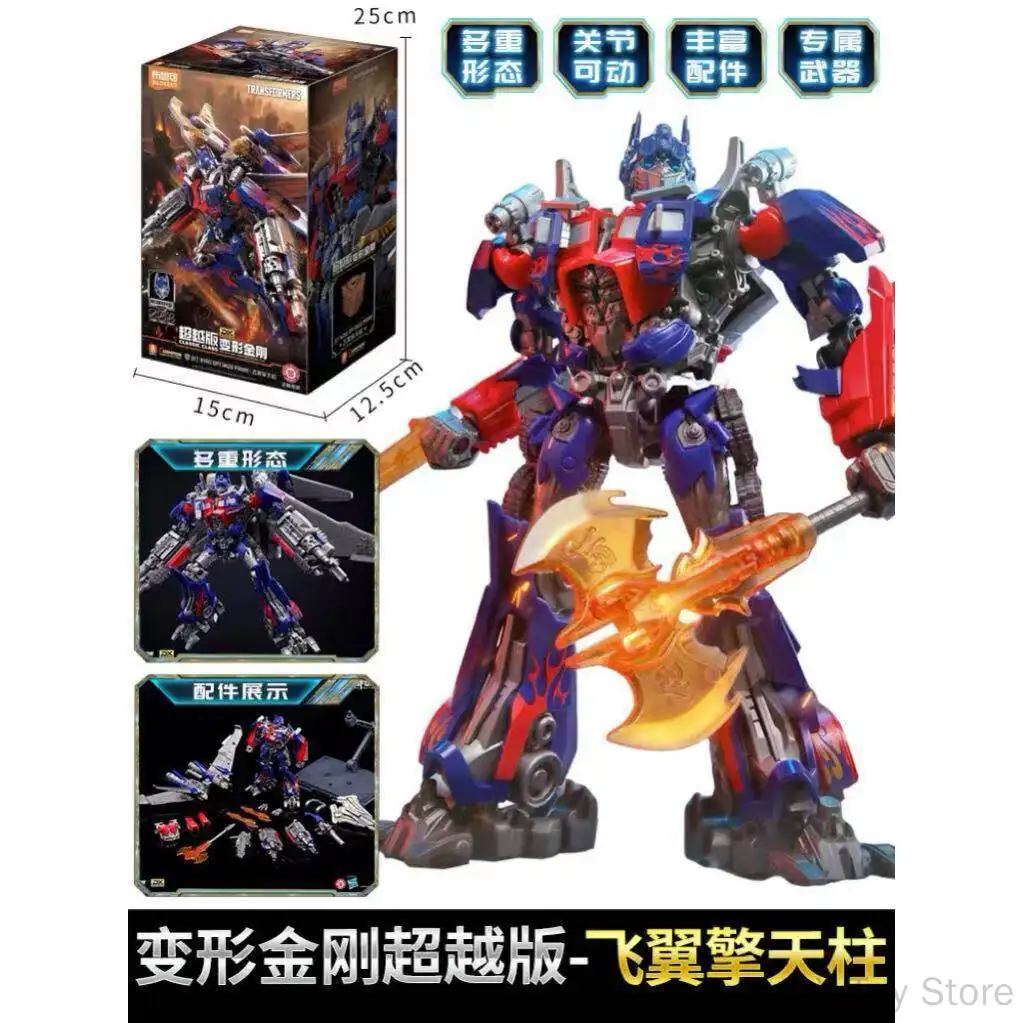 Фото Конструктор Blokees Transformers Оптимус Прайм: Летающие крылья, издание Beyond, подвижная модель с несколькими режимами и суставами для движения №3