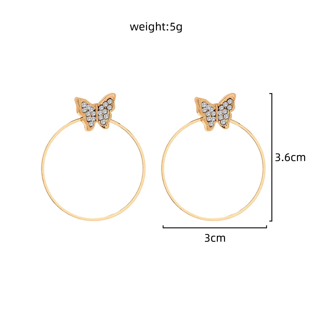 Оптовая продажа уникальные модные большие брендовые серьги-обручи в форме