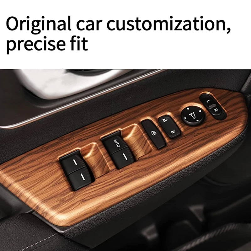 Отделка панели переключателя интерьера автомобиля персиковая отделка для окна с