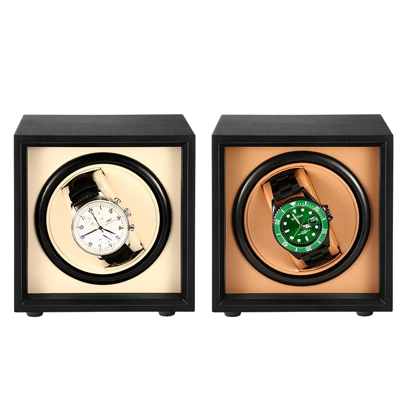 

Watch Winder For Automatic Watches Single Slots Storage Box USB TYPE-C Power Mechanical Watches Dustproof Rotomat Mini Motor Box
