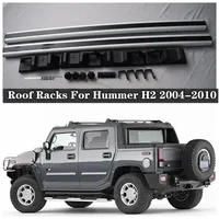 High Quality Aluminum Alloy Car Roof Racks Luggage Rack Crossbar For Hummer H2 2004 2005 2006 2007 2008 2009 2010