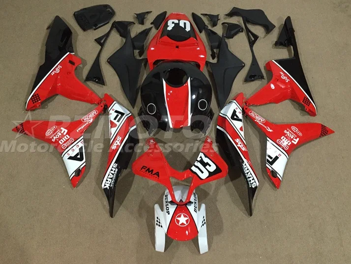

Suitable For CBR600RR 2007 2008 CBR600 RR PC40 CBR 600RR Motorcycle Shell Fairing Spoiler Body Race Fairing