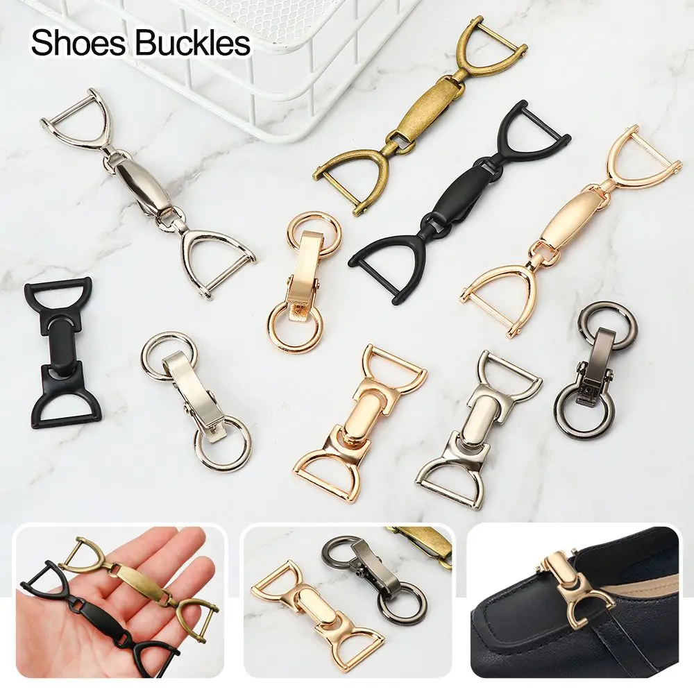 

New Fashion Garment Hardware Belt Buckle Decoration Metal Buckles Metal Shoe Chain DIY Shoes Bag Shoes Buckles