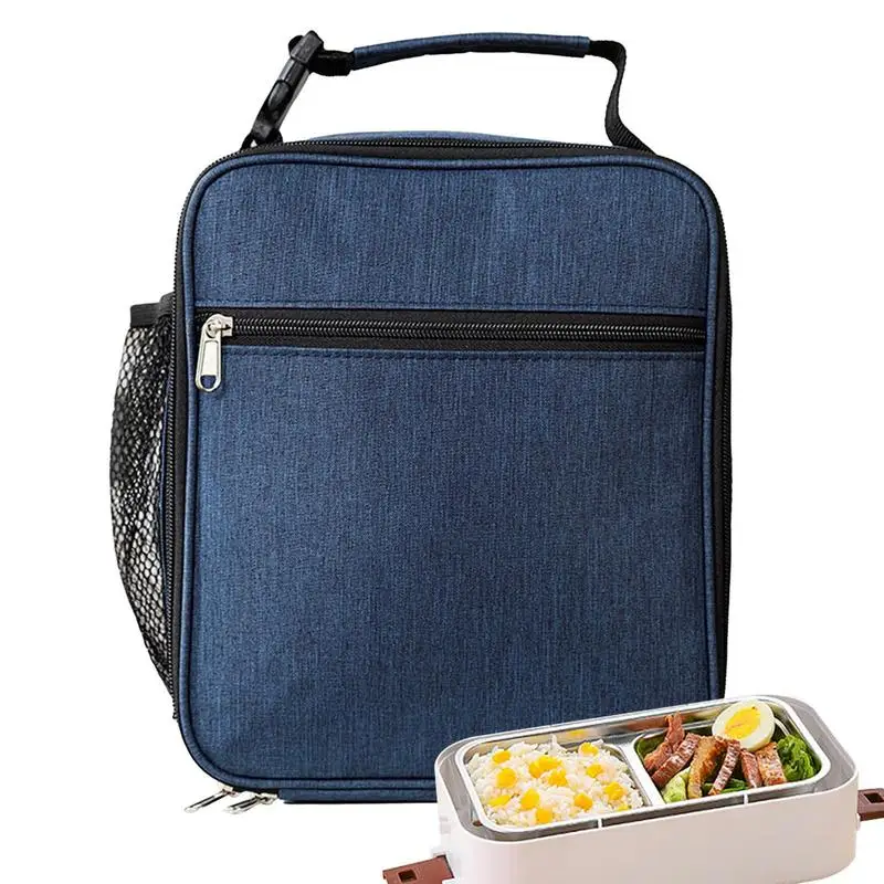 

Portable Insulated Lunch Bag Lunch Box Bag Insulated Thermal Food Picnic Bags Pouch With Thickened Non-slip Portable Handle