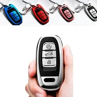 tpu car key cover for audi a1 a3 a4 a5 a6 a7 a8 quattro q3 q5 q7 2009 2010 2011 2012 2013 2014 2015 car key case ring
