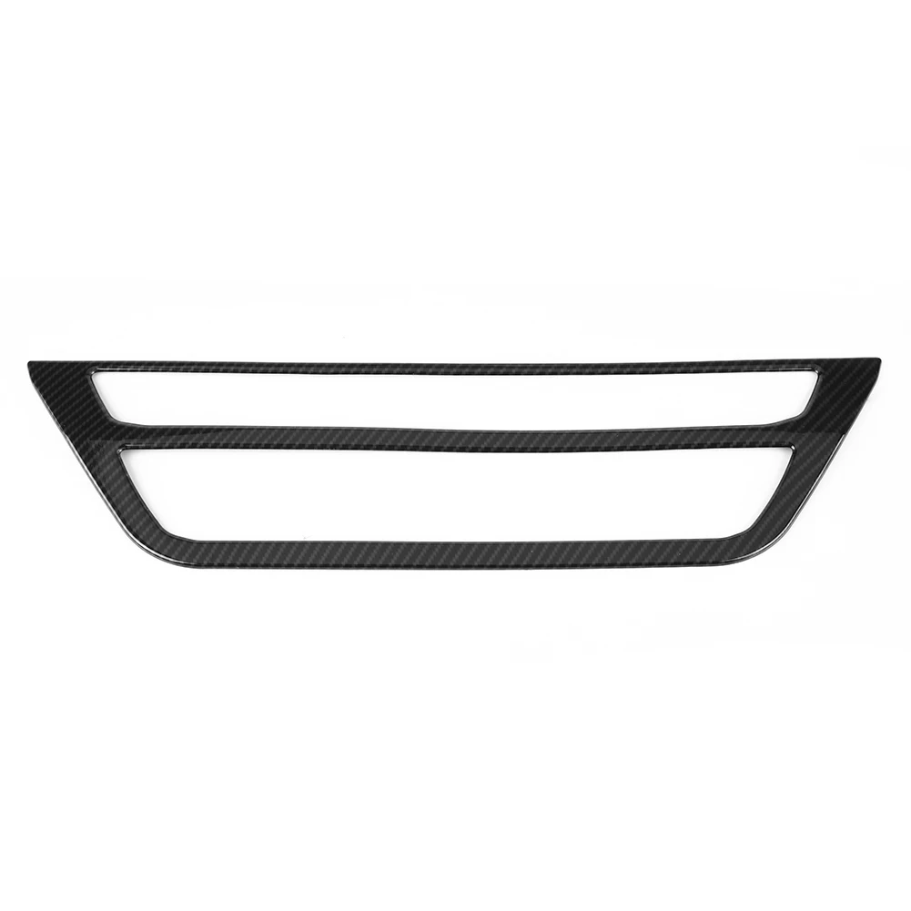 

Carbon Fiber Style Car Center Air Condition Frame Cover Trim for BMW 5 Series G30 2017-2018